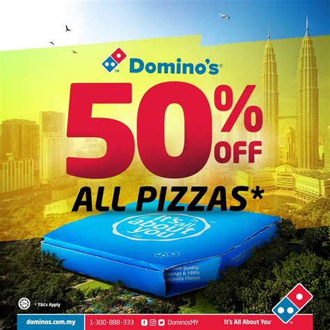 domino's 50% online pizza order